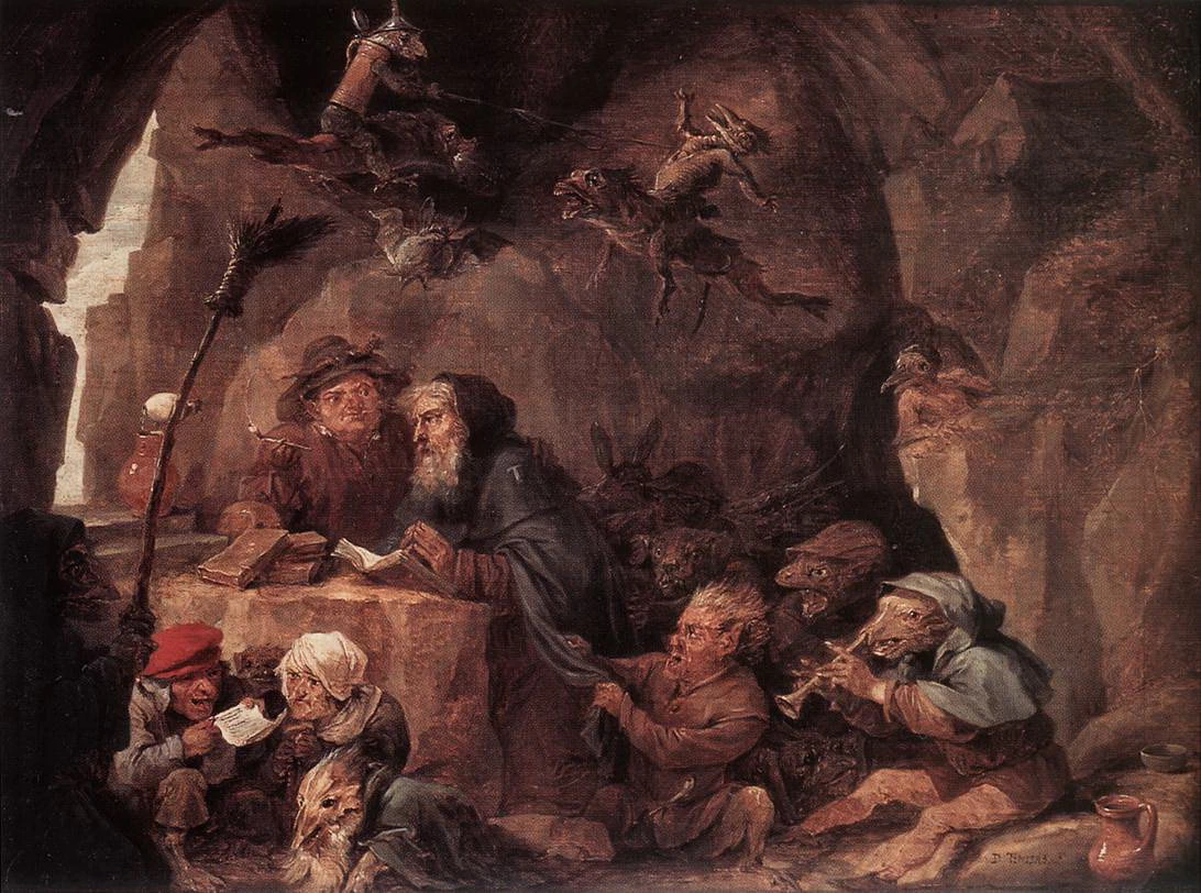 Le tentazioni di sant'Antonio - Museum Mayer van den Bergh, Antwerp